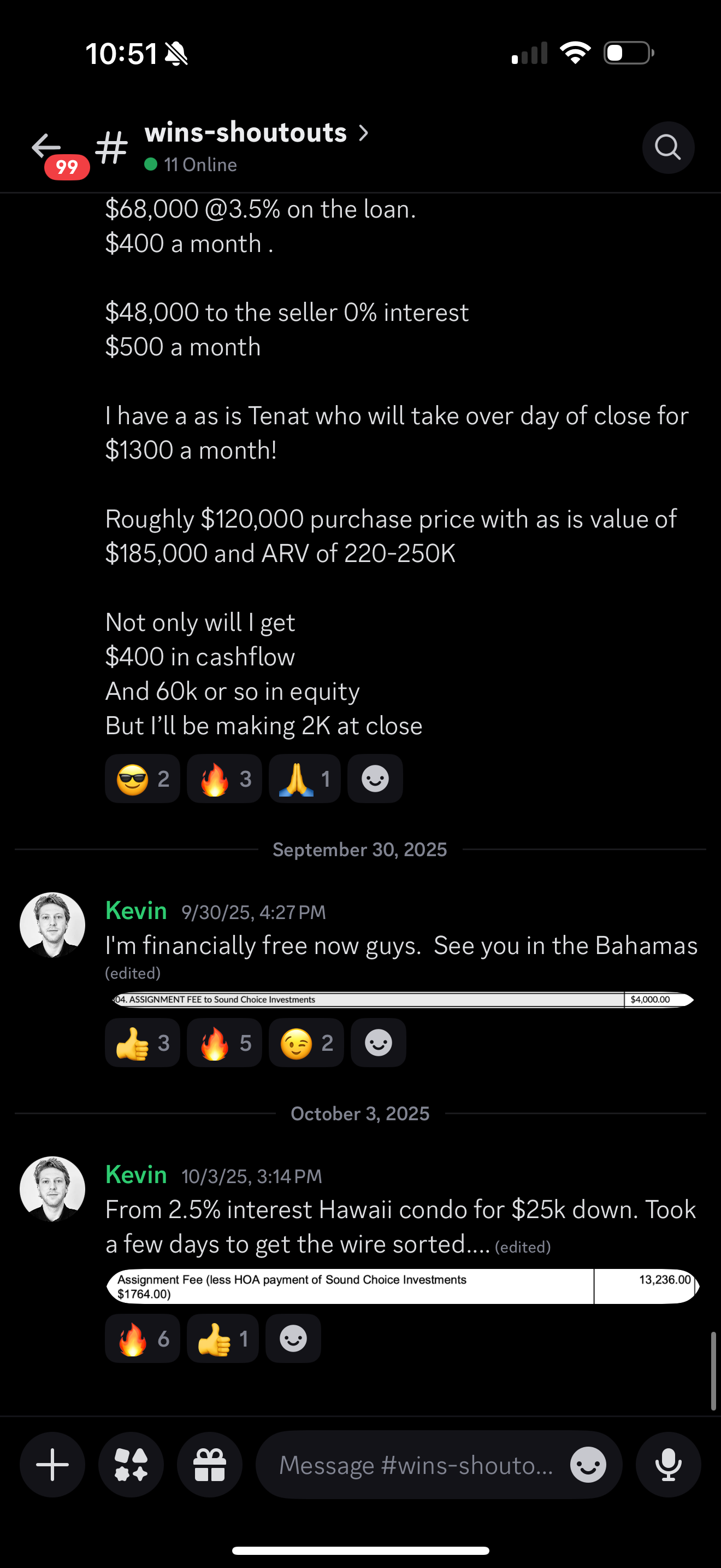 Student deal discussion